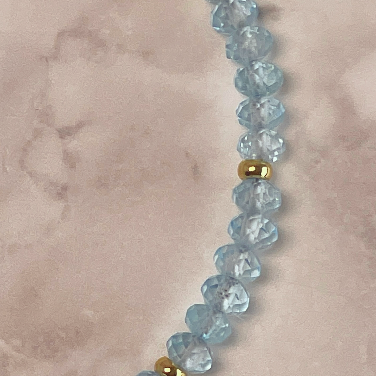 PIXIE Swiss blue topaz gemstone bracelet