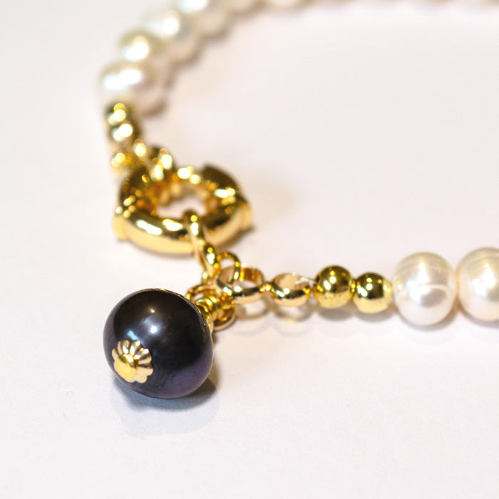 ROMA: Freshwater pearl bracelet uk